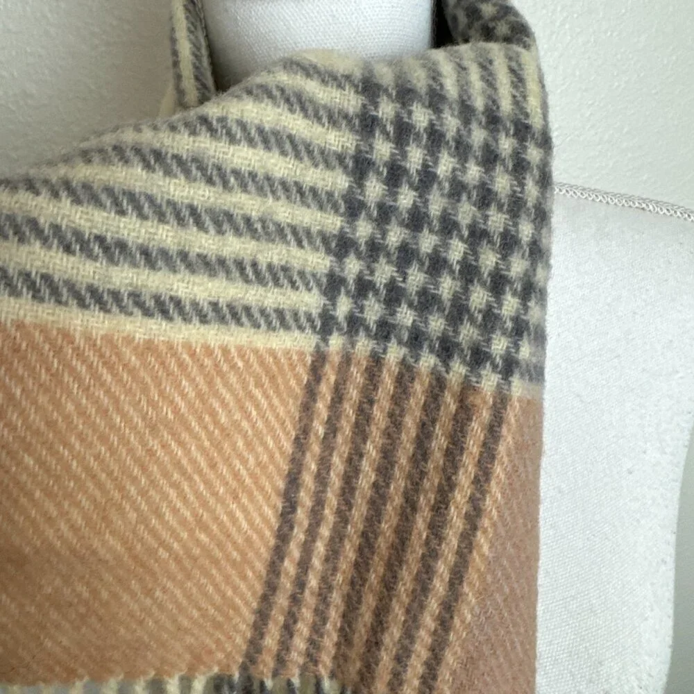 100%  Shetland Wool Scotland Scarf Unisex
